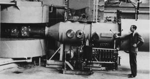 Mendelevium was first made in the 60 inch Berkeley cyclotron