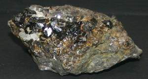 Crystals of cassiterite 